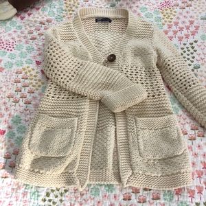 Knit cardigan